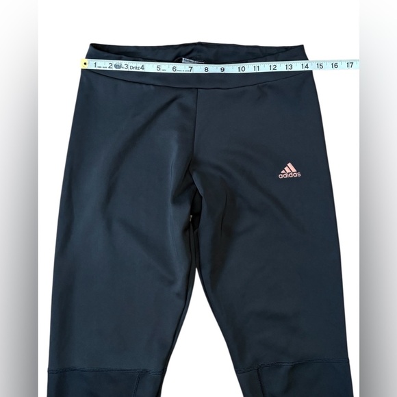 Adidas, Black Sport Leggings, Comfort and Performance, Medium 🏃‍♀️‍➡️ - Picture 3 of 8
